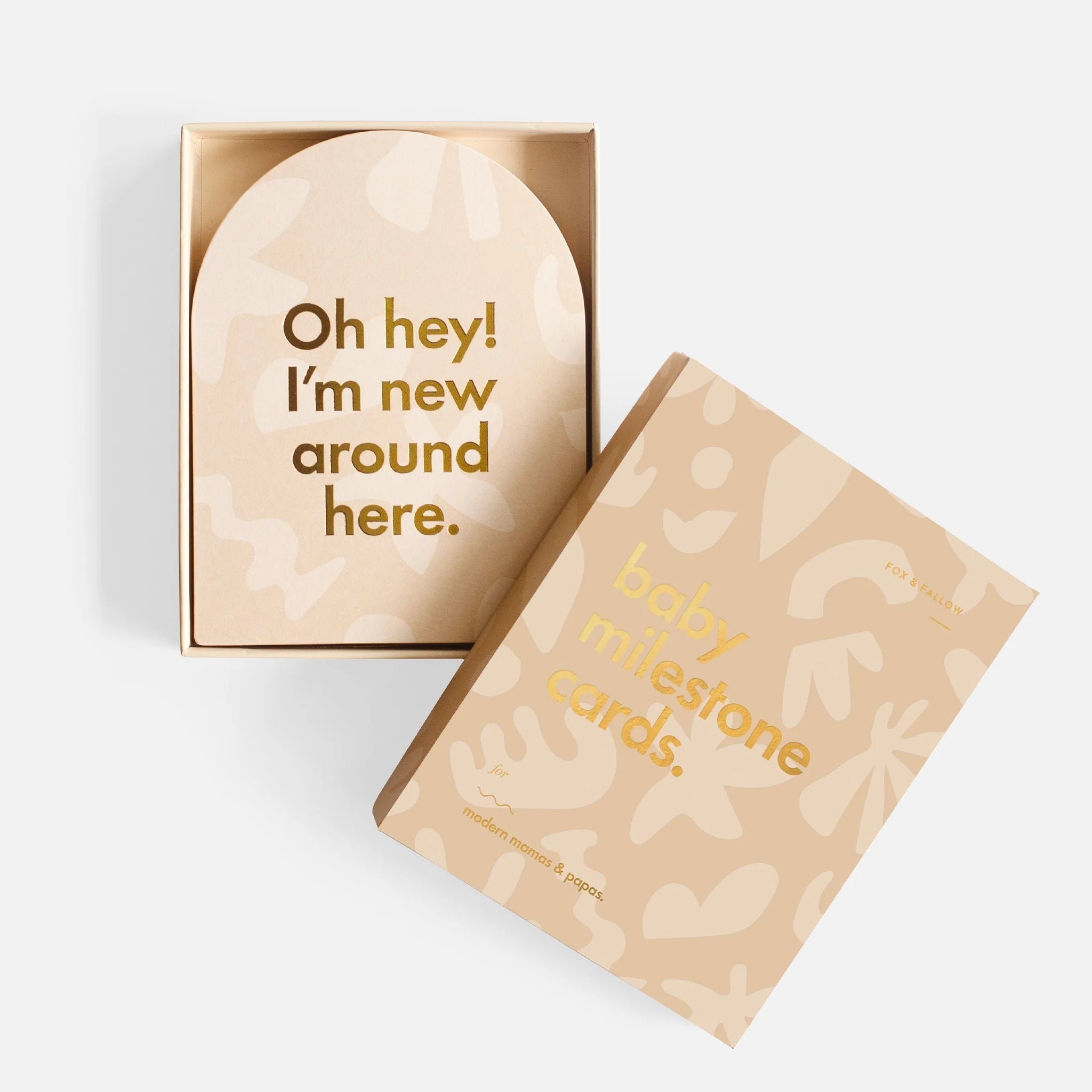 Baby Milestone Cards2 l Flower mint l Bendigo Florist