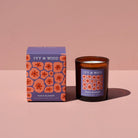 Ivy & Wood Peach Blossom Candle l Flower Mint l Bendigo Florist