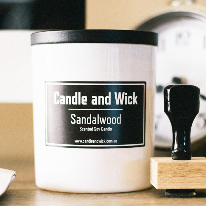 Candle and Wick Sandalwood