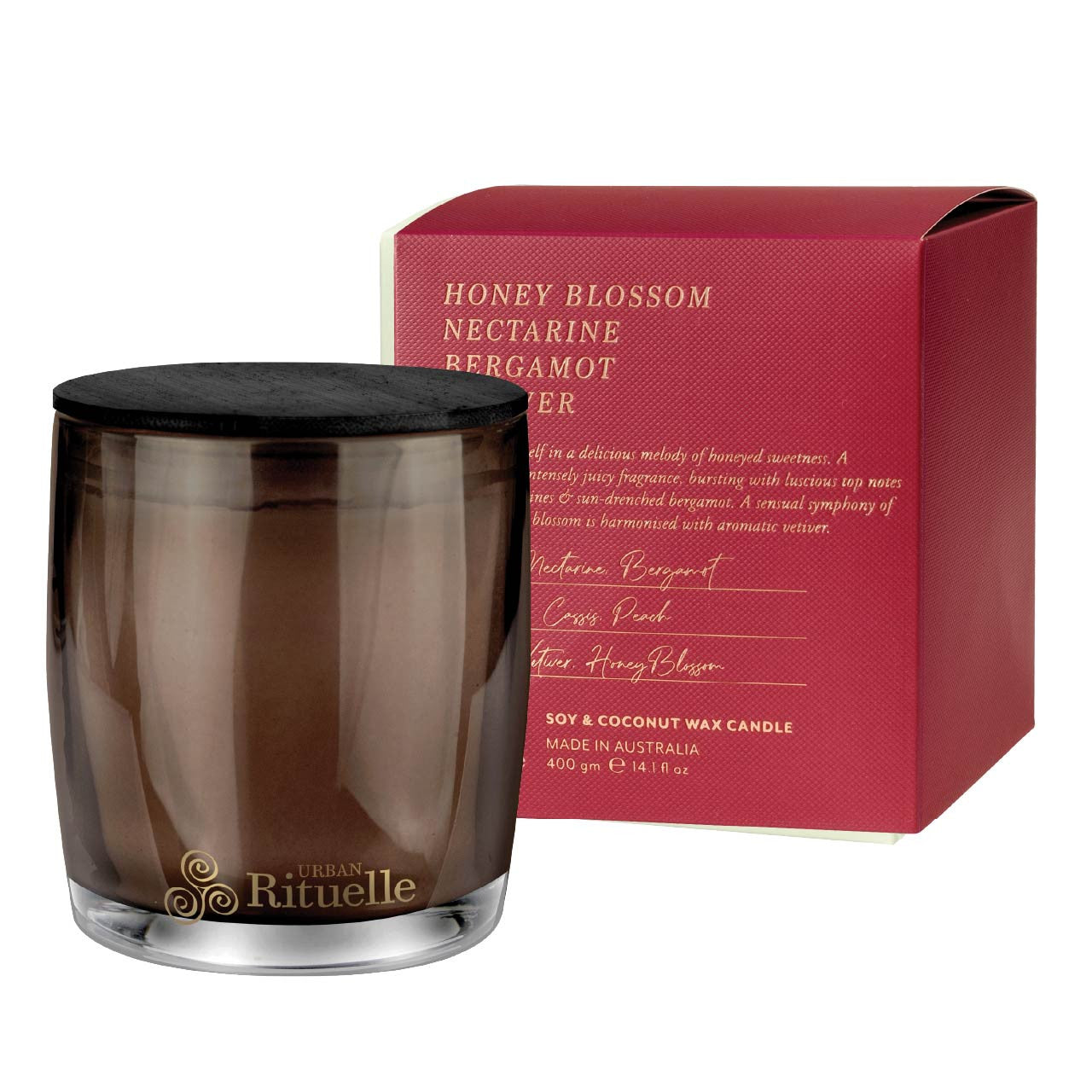 Urban Rituelle Nectarine Candle l Flower Mint l Bendigo Florist
