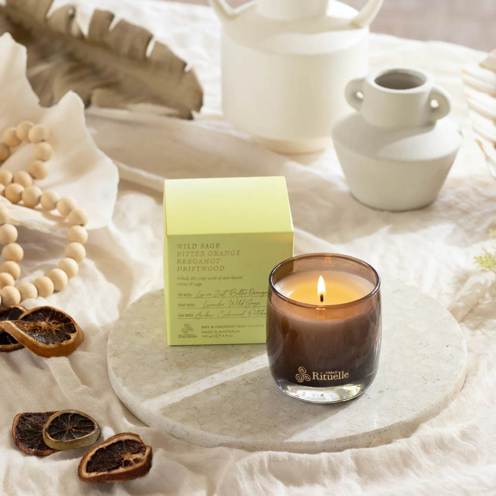 Urban Rituelle Wild Sage Candle2 l Flower Mint l Bendigo Florist